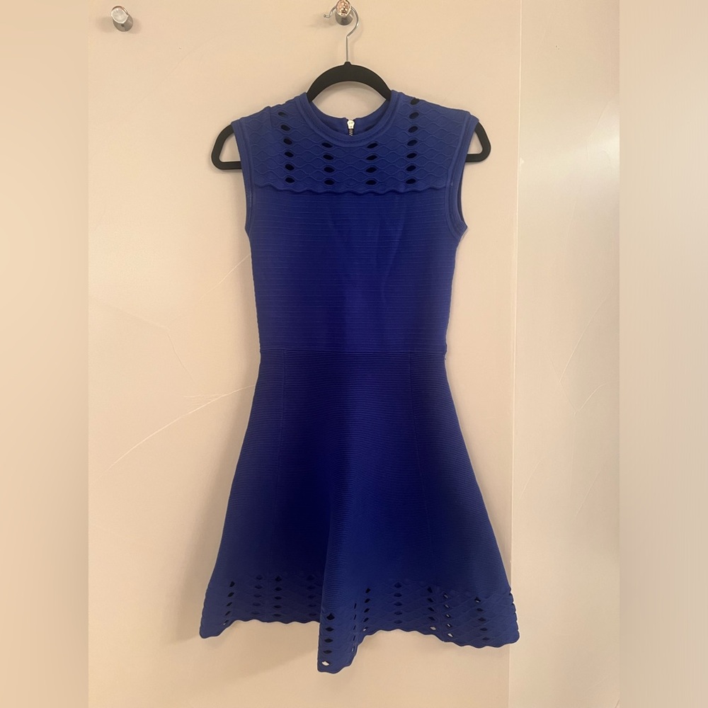 Ted Baker like new blue dress. ABSOLUTELY STUNNING.  Size 1